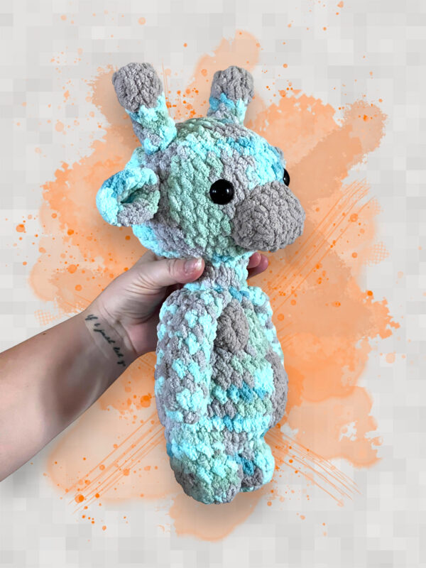 Light Blue/Gray Giraffe