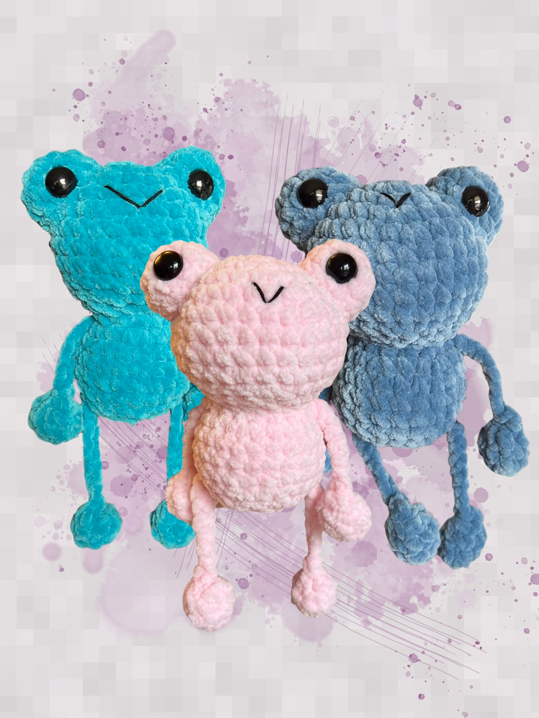 CUSTOM frog dangly