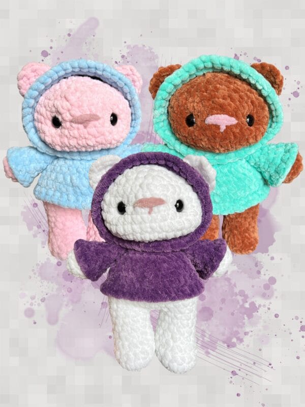 CUSTOM Bear in a hoodie