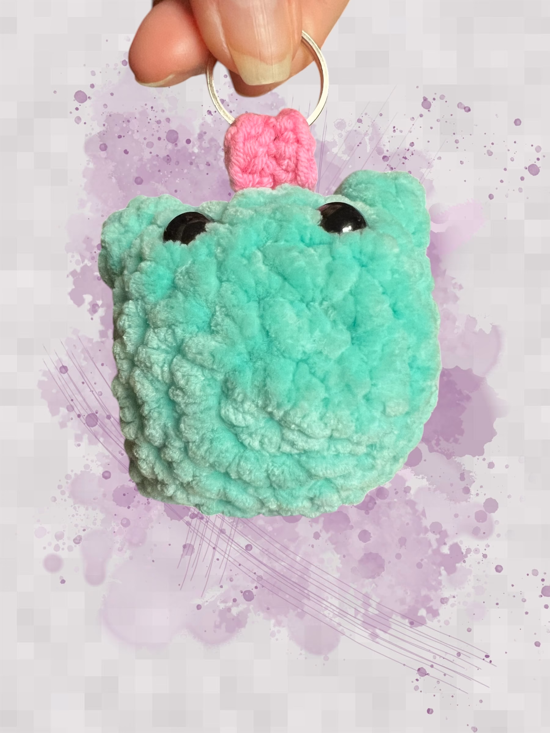 Frog bag tag