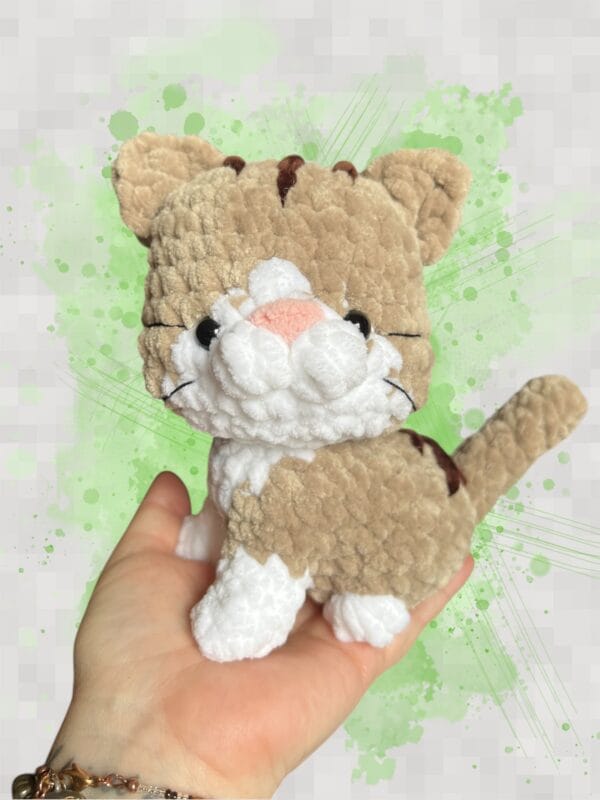 Kitten tabby brown