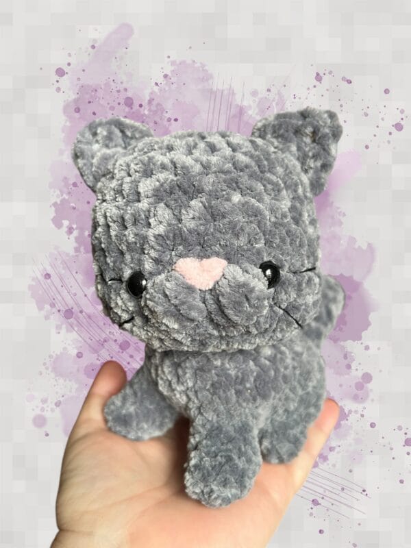 Kitten dark grey