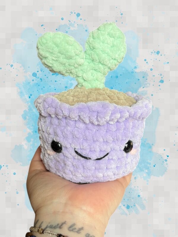 Sprout lavender pot