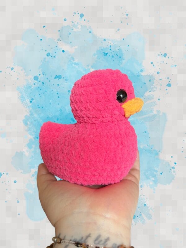 Duck dk pink