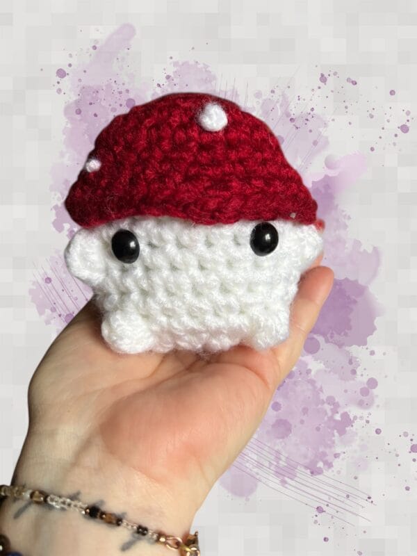 Mushie red spotted