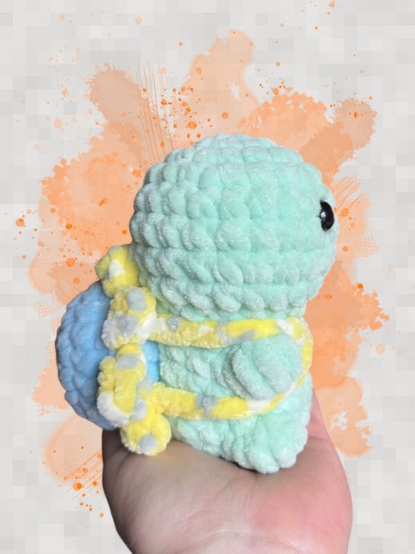 Miggy lt blue yellow multi