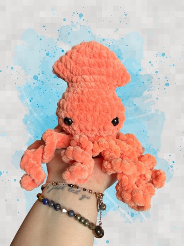 Mini squid peach