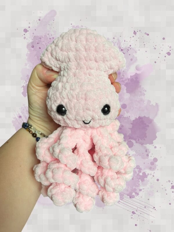Mini squid lt pink