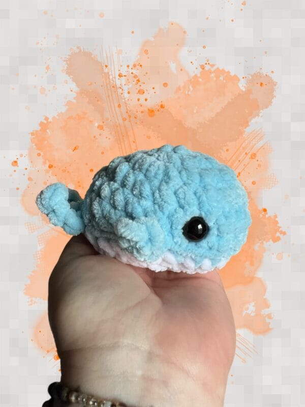 Whale lt blue